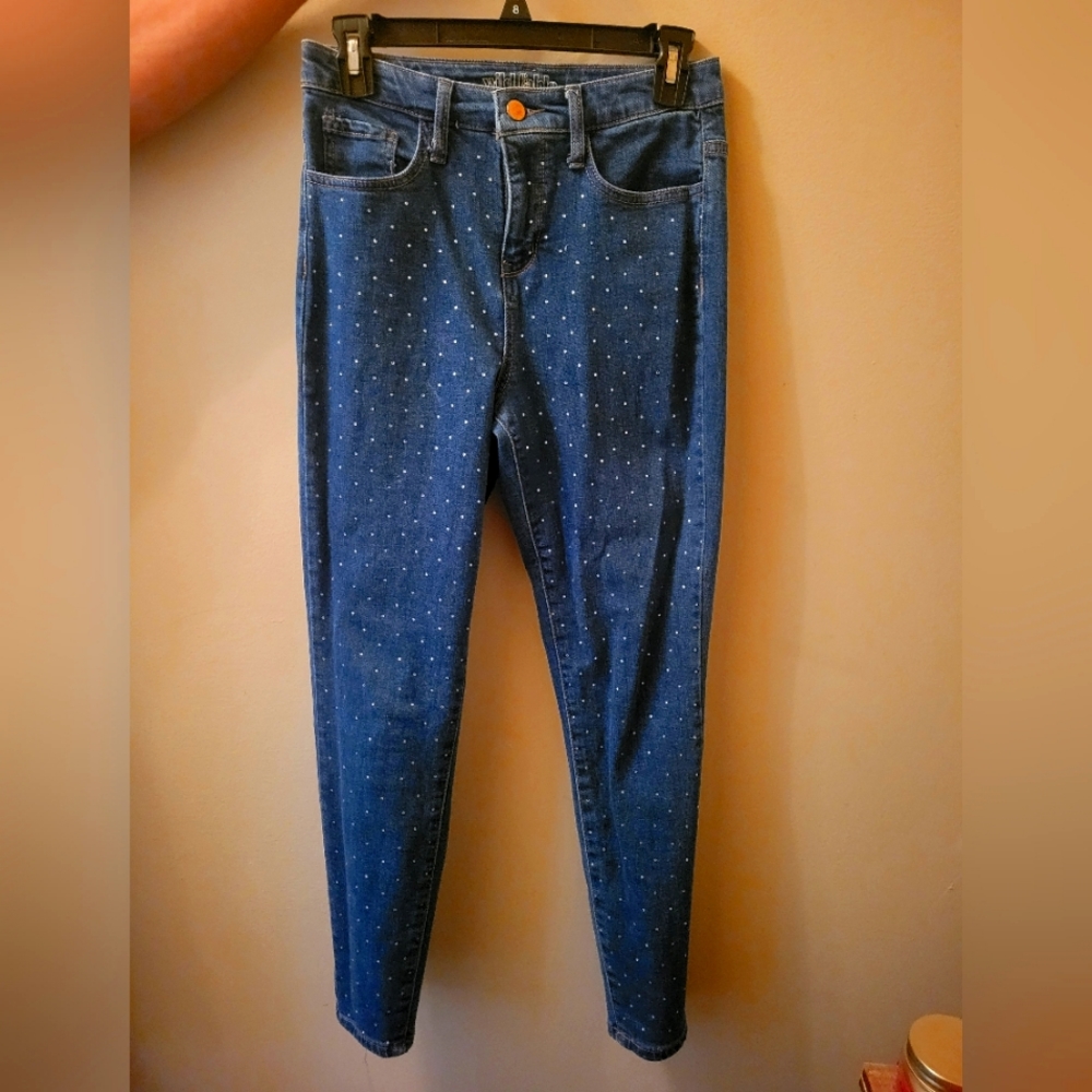 Rhinestone jeans